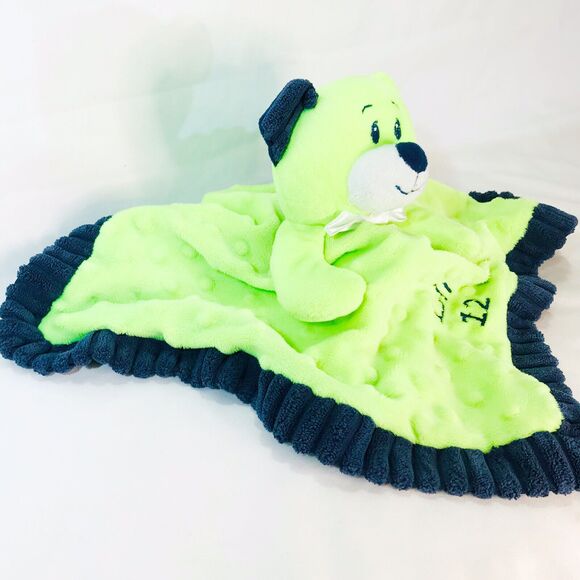 Petting Zoo Lil 12 12th Man Seahawks Security Blanket Lovey 14” - Picture 3 of 8